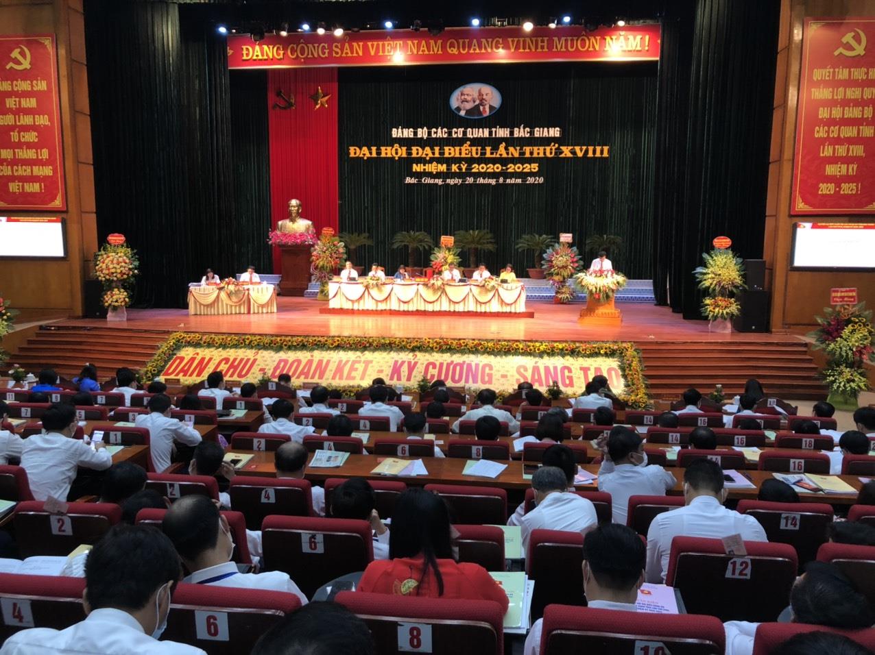Đại hội đại biểu Đảng bộ CCQ tỉnh Bắc Giang lần thứ XVIII, nhiệm kỳ (2020 – 2025)