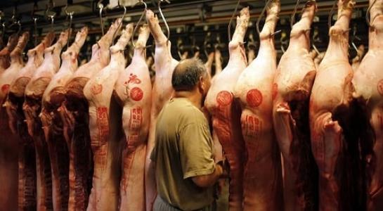 27.000 đồng một kg thịt lợn nhập khẩu về Việt Nam