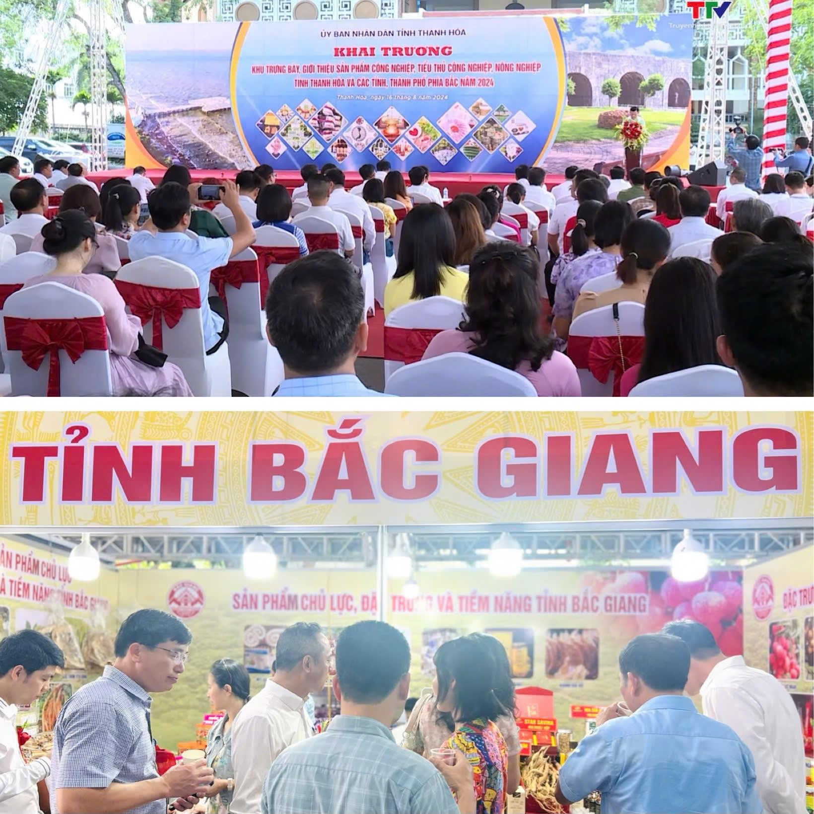 Cơ hội quảng bá, các sản phẩm tiêu biểu của các tỉnh, thành phố khu vực phía Bắc hội tụ tại Thanh Hóa