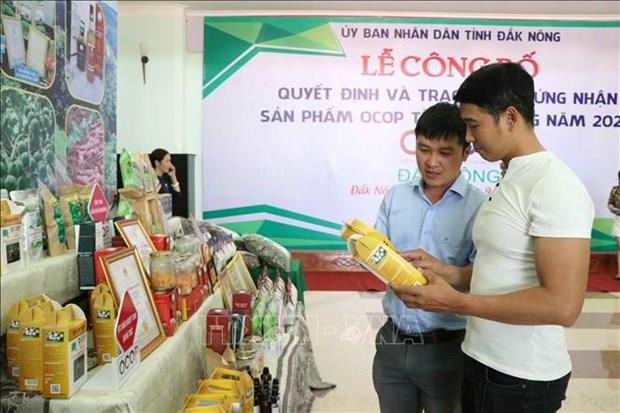 Đề nghị hỗ trợ tiêu thụ sản phẩm OCOP và sản phẩm công nghiệp nông thôn tiêu biểu tỉnh Đắk Nông