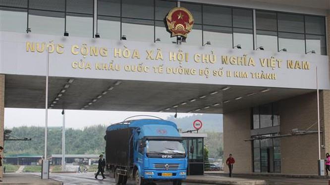 Thông tin về tình hình hoạt động thông quan hàng hóa qua cửa khẩu quốc tế đường bộ số II Kim Thành Lào Cai