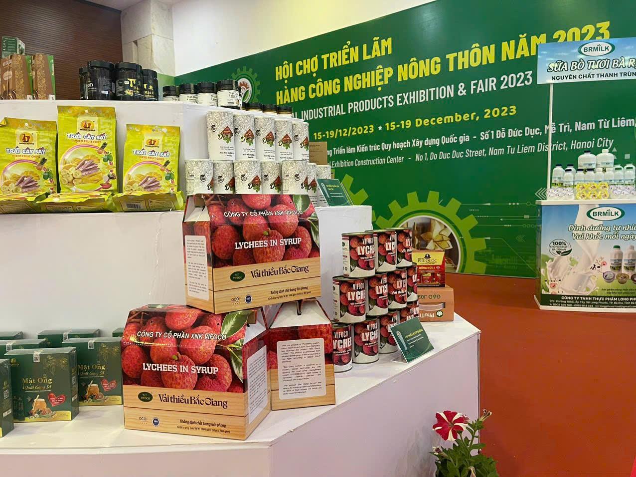 Tỉnh Bắc Giang có 03 sản phẩm được công nhận sản phẩm công nghiệp nông thôn tiêu biểu cấp quốc gia - năm 2023