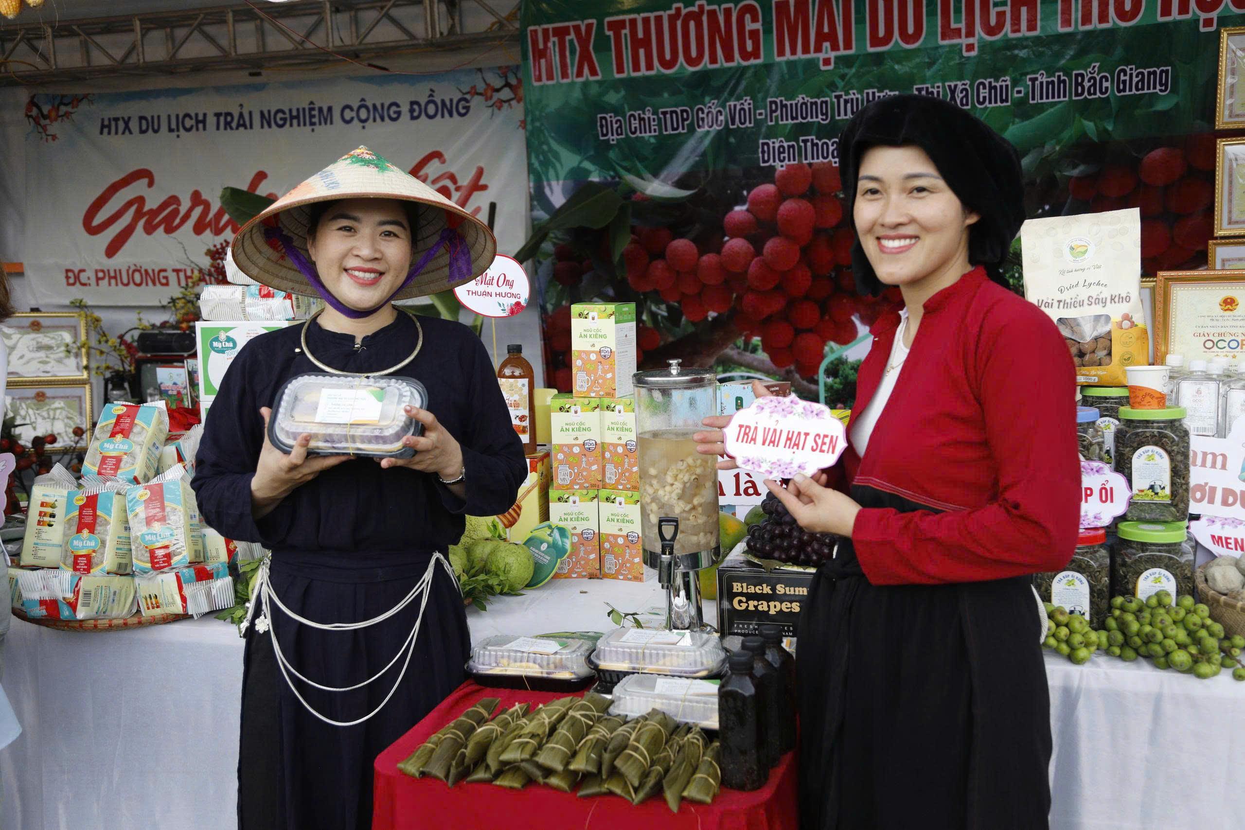 Phong phú các sản phẩm chế biến từ trái vải thiều