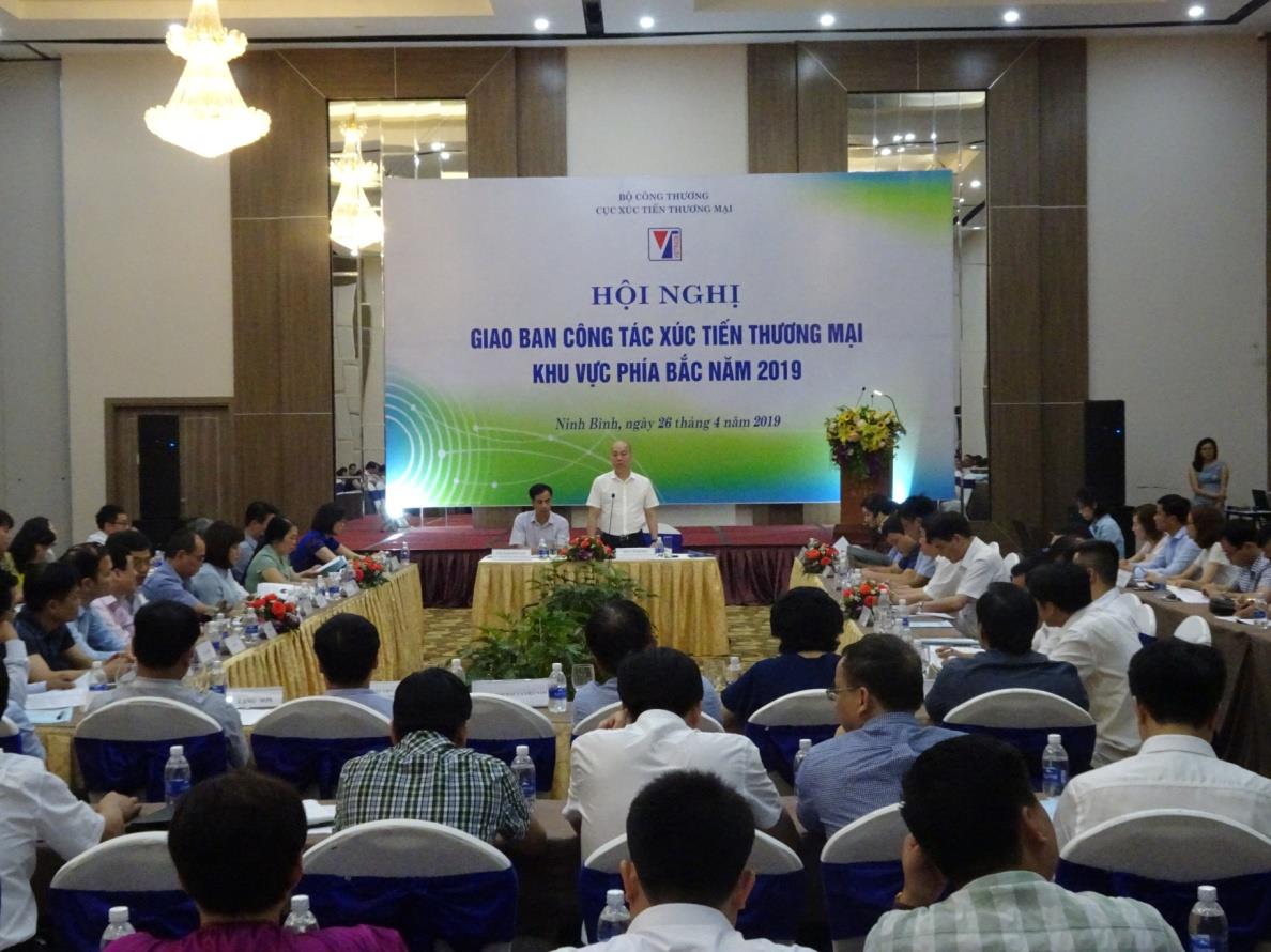 Hội nghị giao ban công tác Xúc tiến thương mại các tỉnh phía Bắc năm 2019