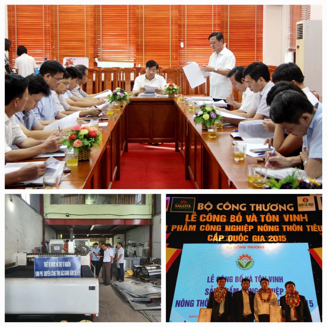 Công tác tổ chức bình chọn, hỗ trợ phát triển sản phẩm công nghiệp nông thôn tiêu biểu của tỉnh Bắc Giang