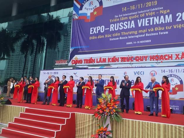 Trung tâm Khuyến công và Xúc tiến thương mại tỉnh Bắc Giang tham gia Triển lãm quốc tế Việt - Nga (Expo Russian Vietnam 2019)