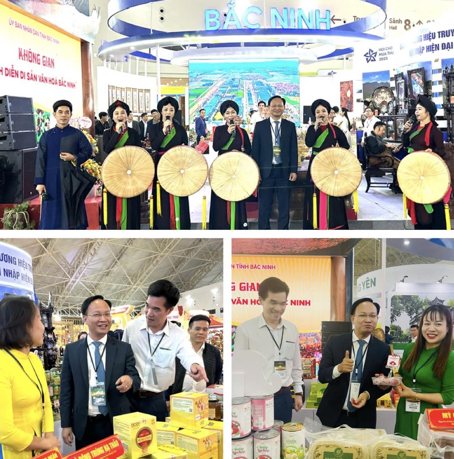 BẮC NINH TẠI HỘI CHỢ MÙA THU 2025: KHẲNG ĐỊNH VỊ THẾ SẢN PHẨM KINH BẮC TRONG DÒNG CHẢY HỘI NHẬP
