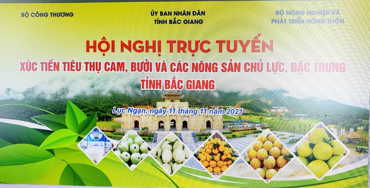 Tăng cường xúc tiến tiêu các nông sản chủ lục, đặc trưng tỉnh Bắc Giang 